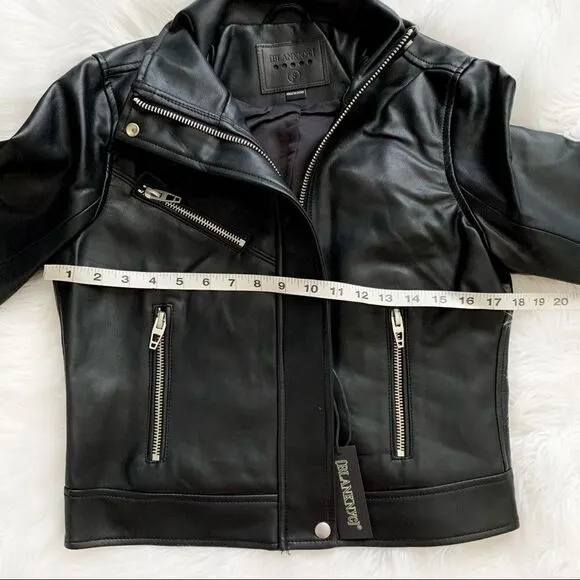 BLANK NYC Faux Leather Moto Jacket!