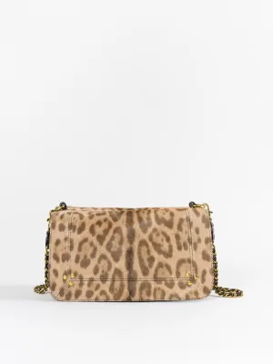 bobi shoulder bag - leopard sauvage