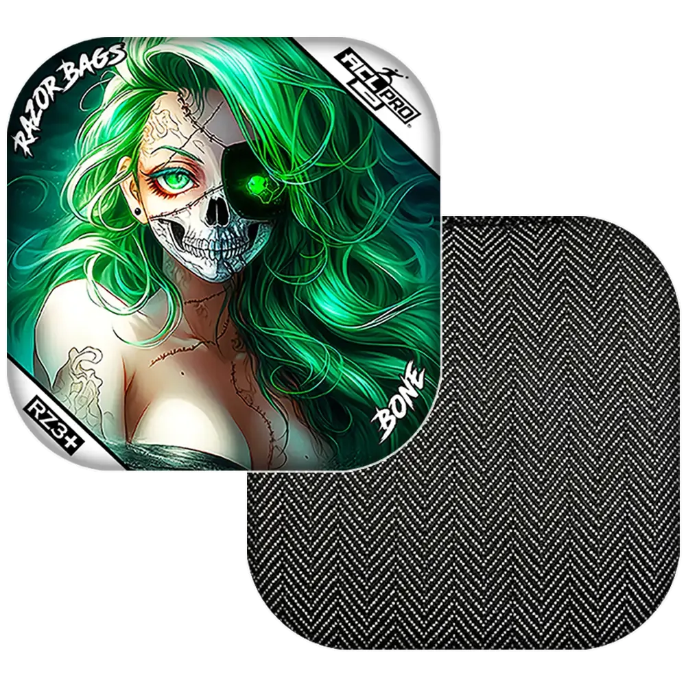 Bone | Skeleton Face | ACL PRO Razor Cornhole Bags