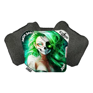 Bone | Skeleton Face | ACL PRO Razor Cornhole Bags
