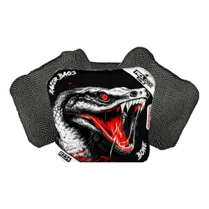 Bone | Snake | ACL PRO Razor Cornhole Bags