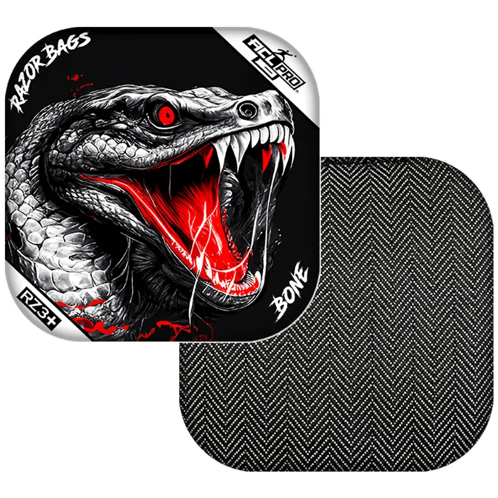 Bone | Snake | ACL PRO Razor Cornhole Bags