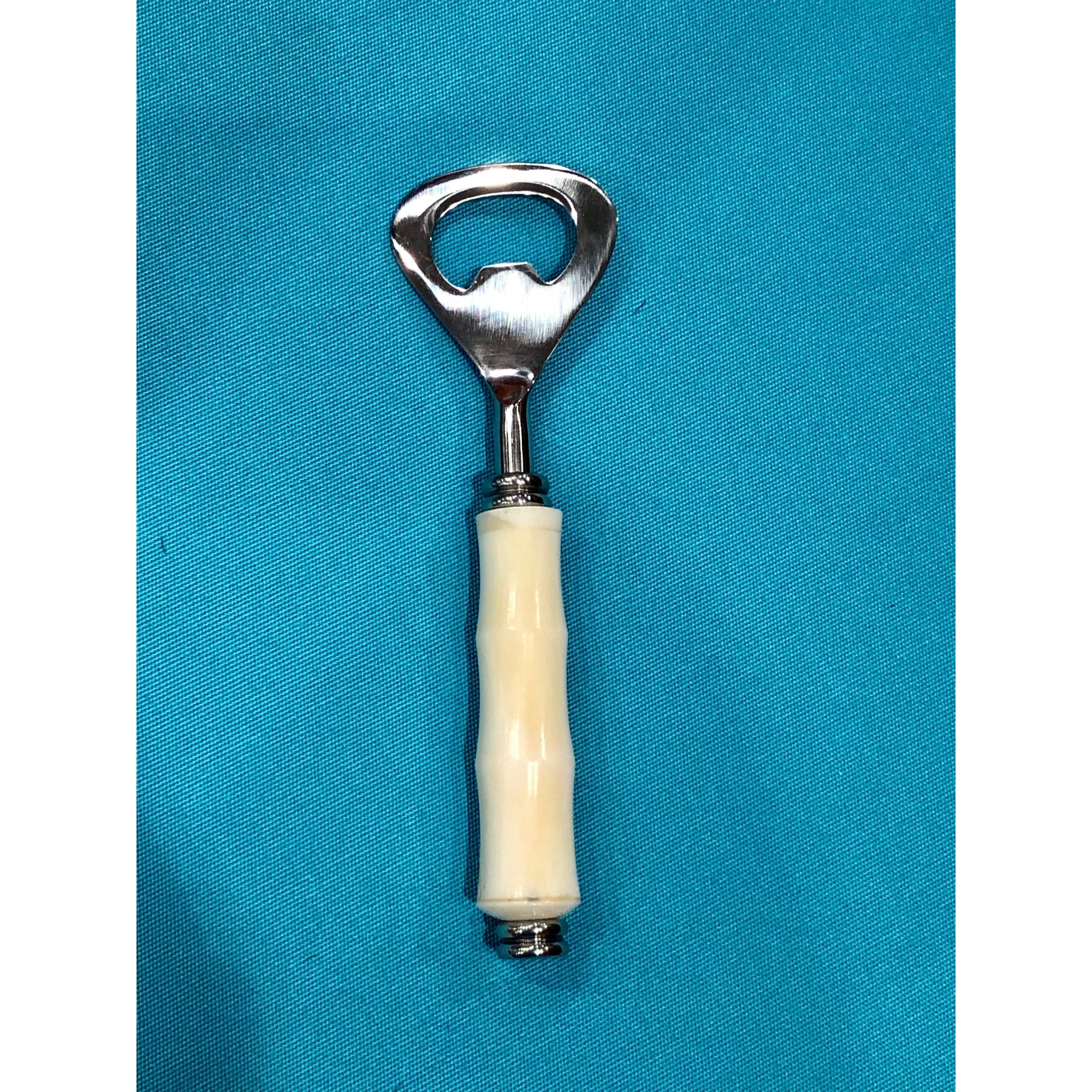 Bottle Opener with Bamboo Handle
