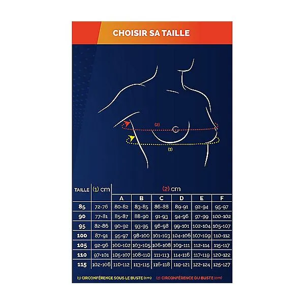 BRASSIERE EAZ'IP EVO Brassière de training femme THUASNE