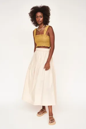 Brighton Skirt in Parchment