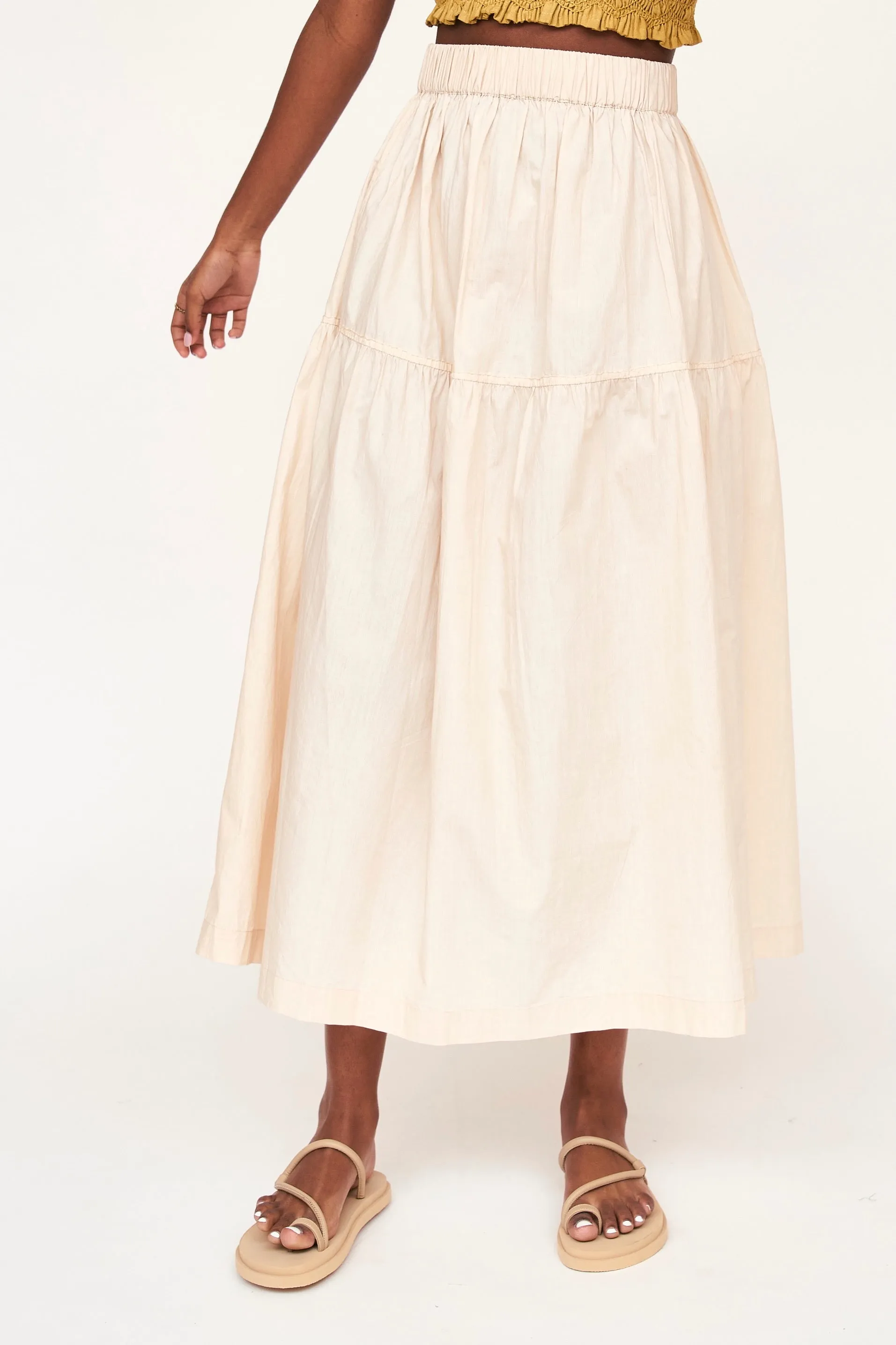 Brighton Skirt in Parchment