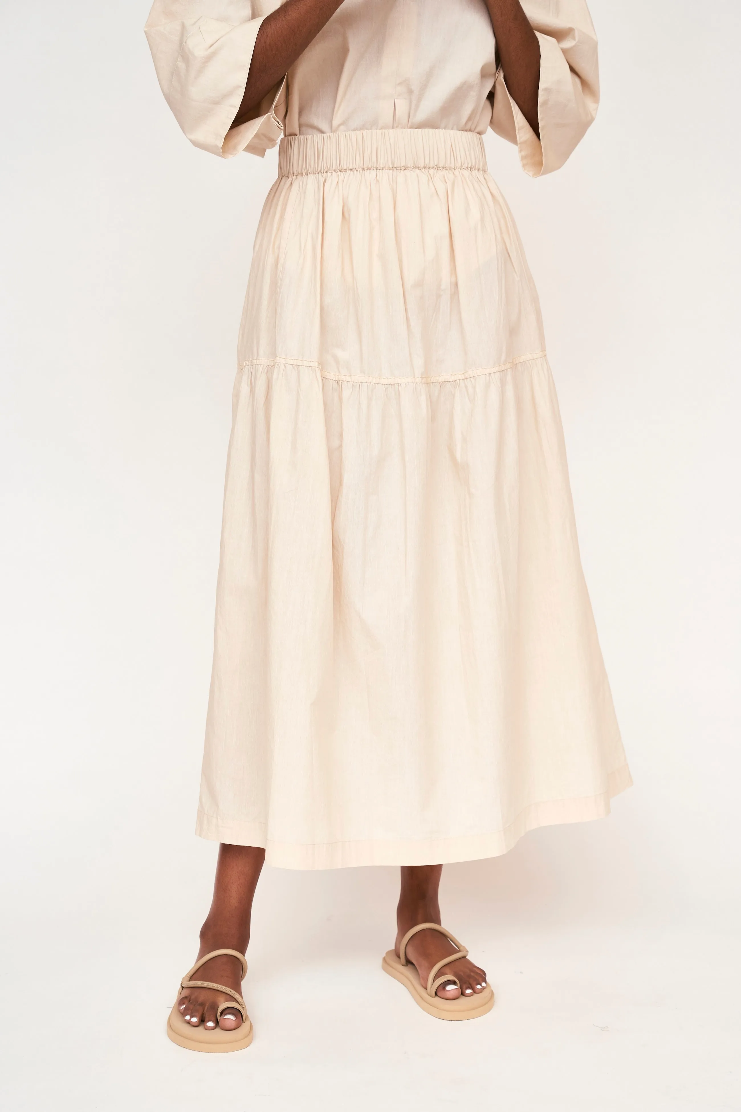 Brighton Skirt in Parchment