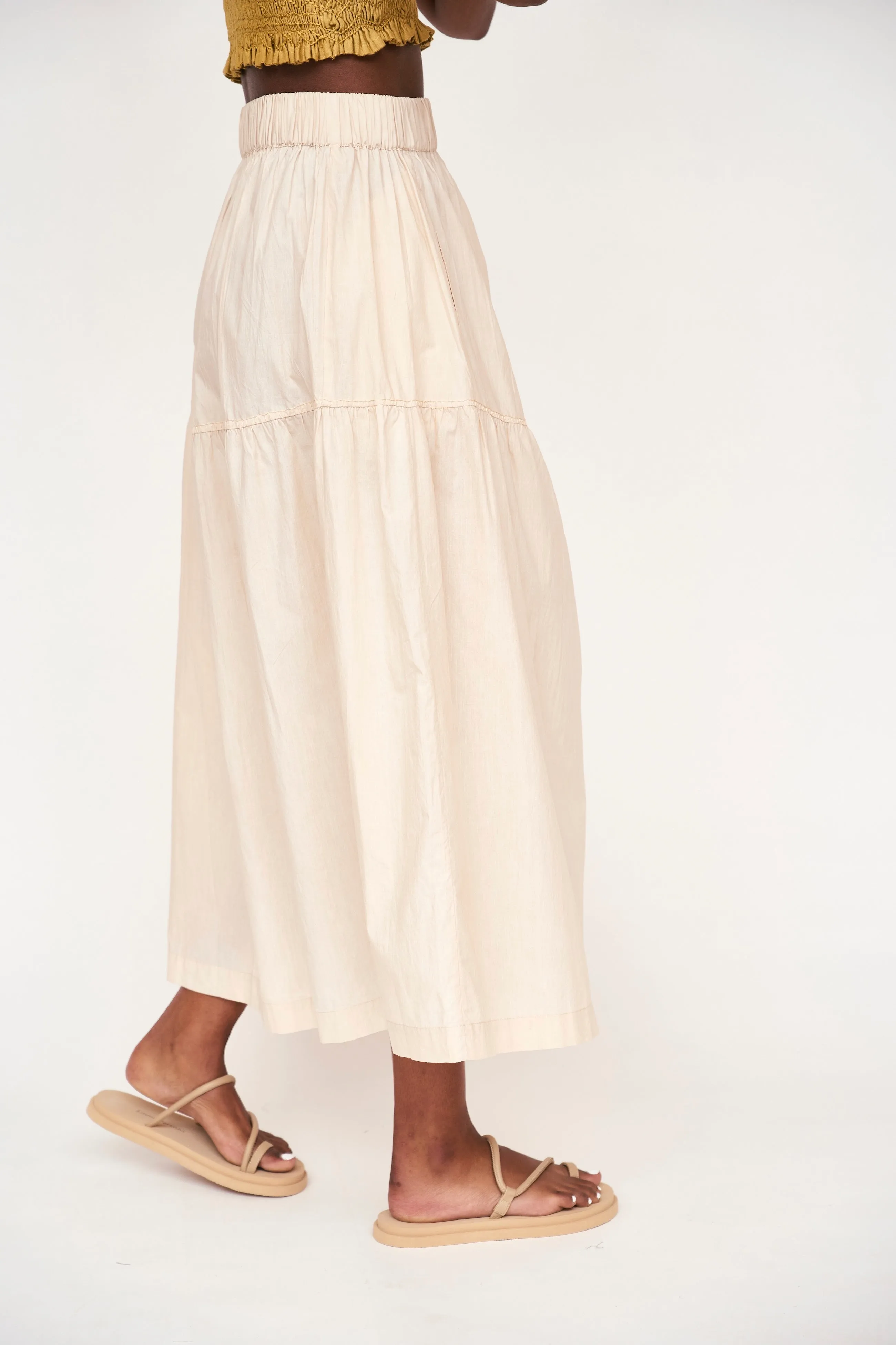 Brighton Skirt in Parchment