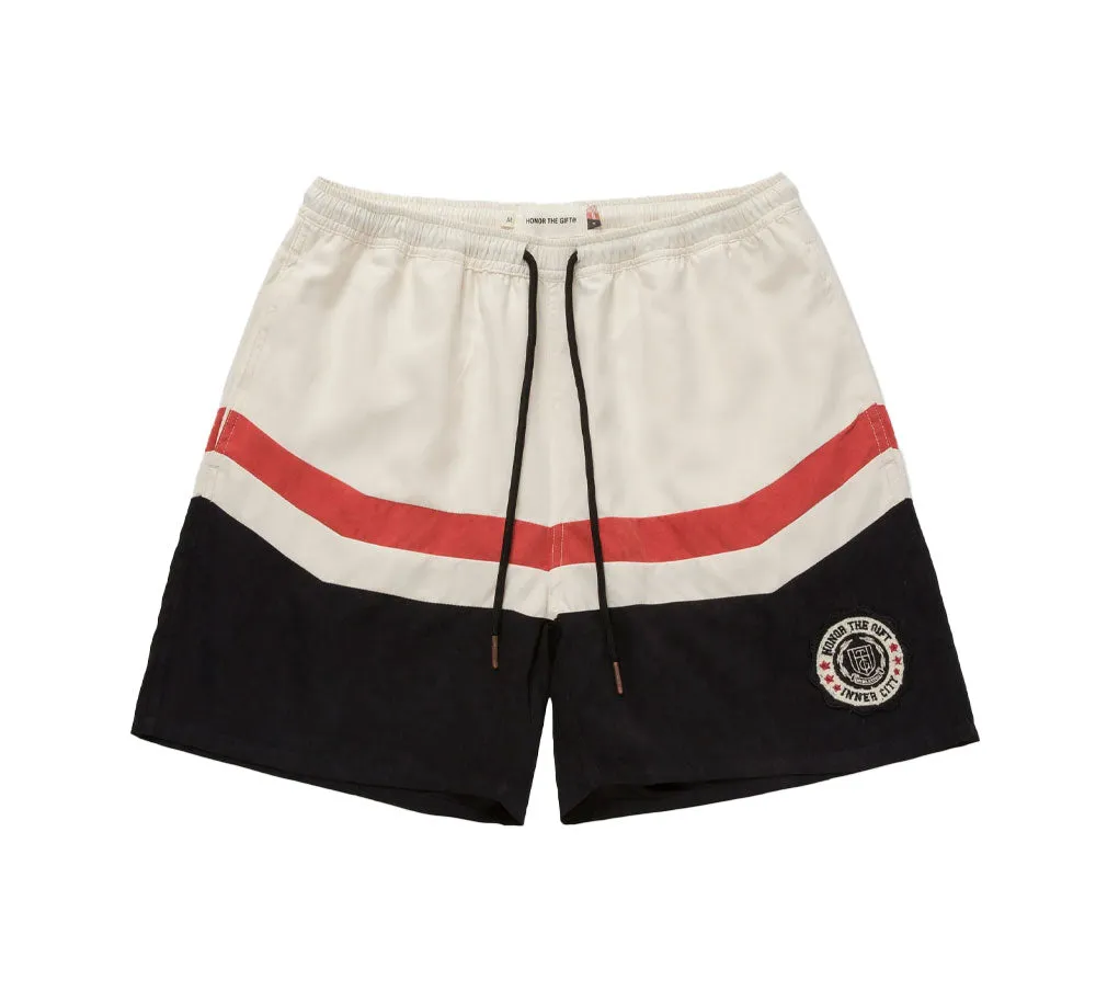 Brushed Poly Track Short