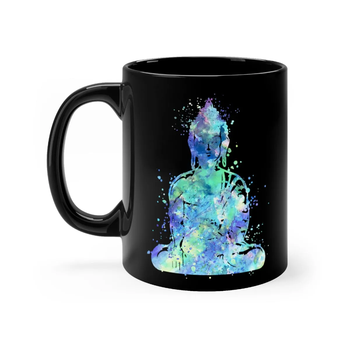 Buddha  Black Mug 11oz