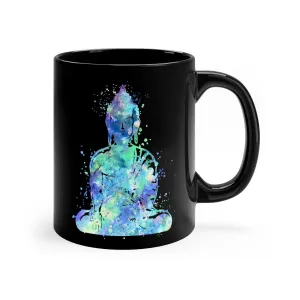 Buddha  Black Mug 11oz