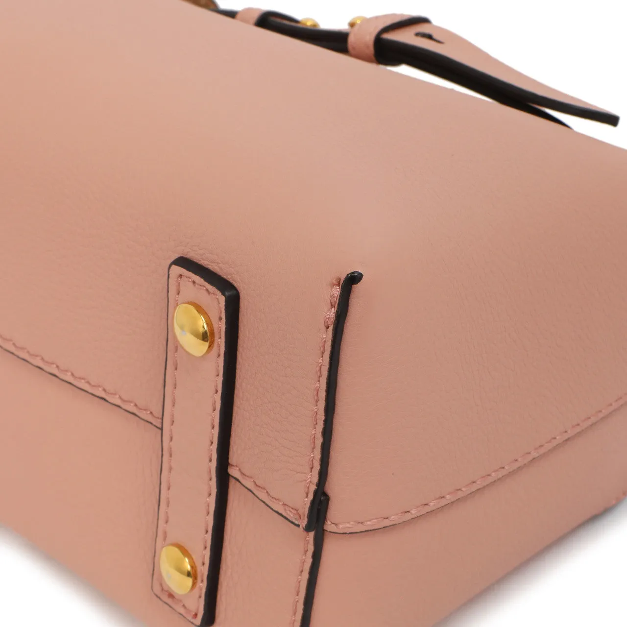 Burberry Ash Rose Soft Grain Calfskin Mini Belt Bag