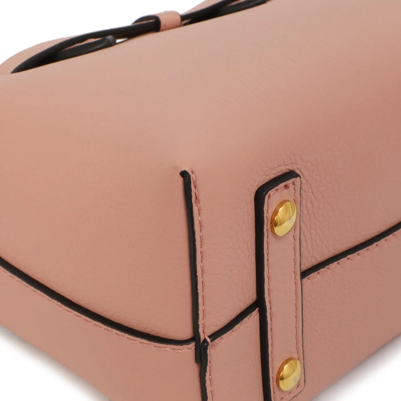 Burberry Ash Rose Soft Grain Calfskin Mini Belt Bag