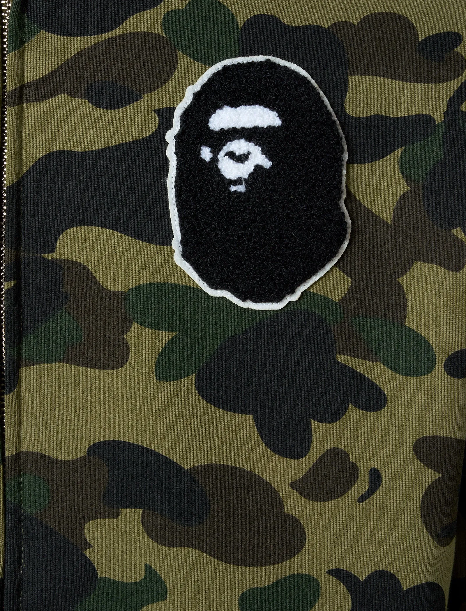 CAMO FULL ZIP HOODIE