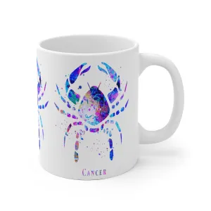 Cancer Zodiac Sign Mug - 11 oz, 15 oz
