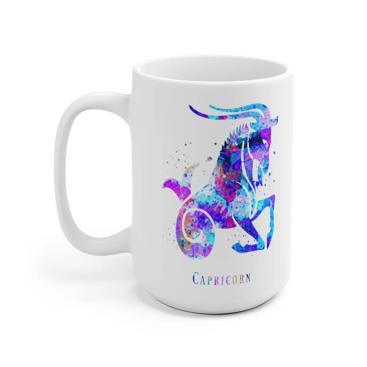 Capricorn Zodiac Sign Mug - 11 oz, 15 oz