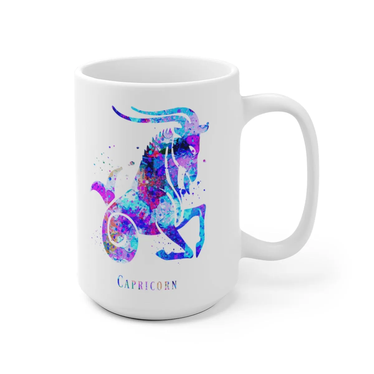 Capricorn Zodiac Sign Mug - 11 oz, 15 oz