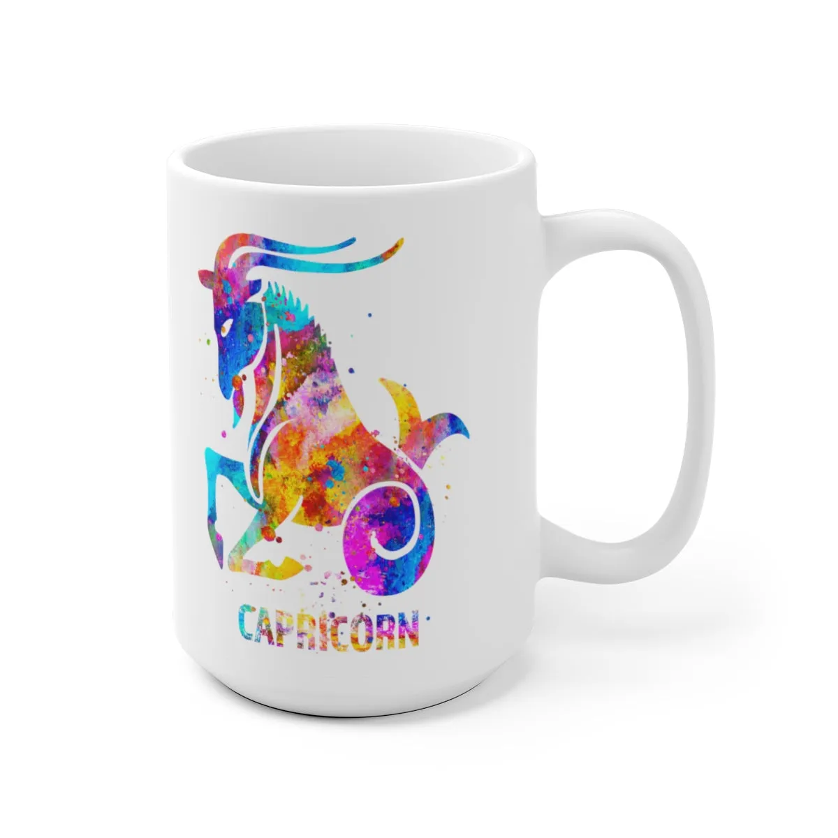Capricorn Zodiac Sign Mug - 11 oz, 15 oz