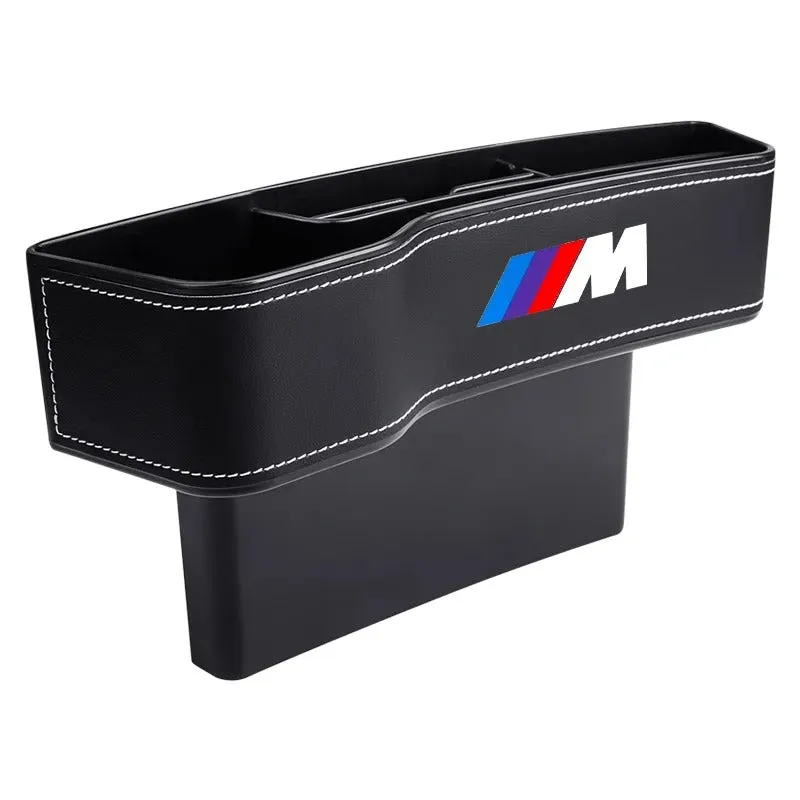 Car Leather Cup Holder Seat Organizer - Multifunctional Storage Box for Car