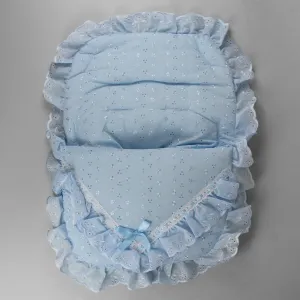 Car Seat Footmuff - Universal Blue