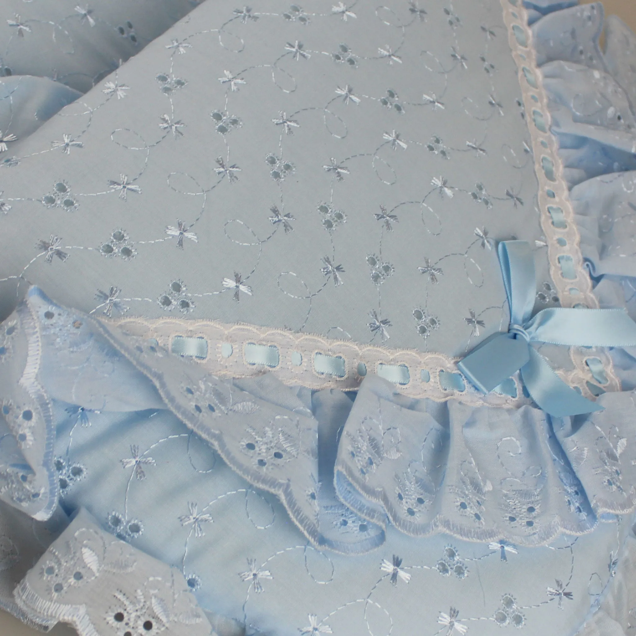 Car Seat Footmuff - Universal Blue