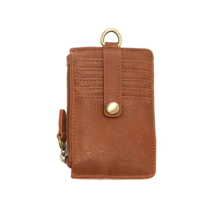 Card Holder With Keyring In Saddle