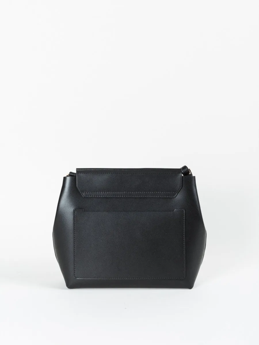carre shoulder bag - black