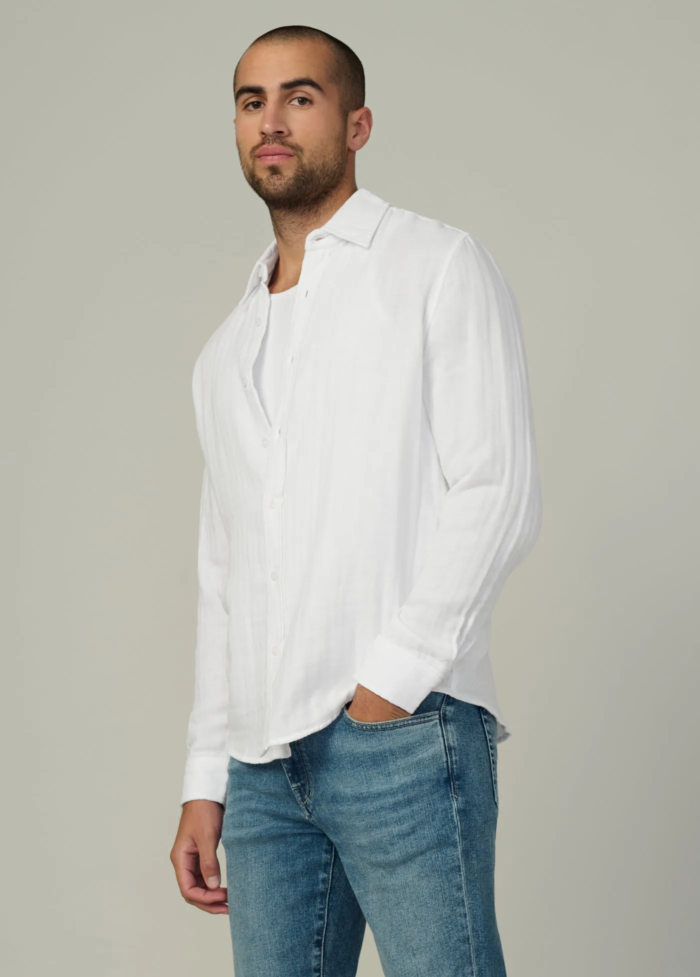 CEDRIC DOUBLE WEAVE SHIRT