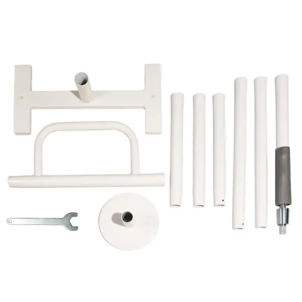Ceiling to Floor Grab Bar with Handle