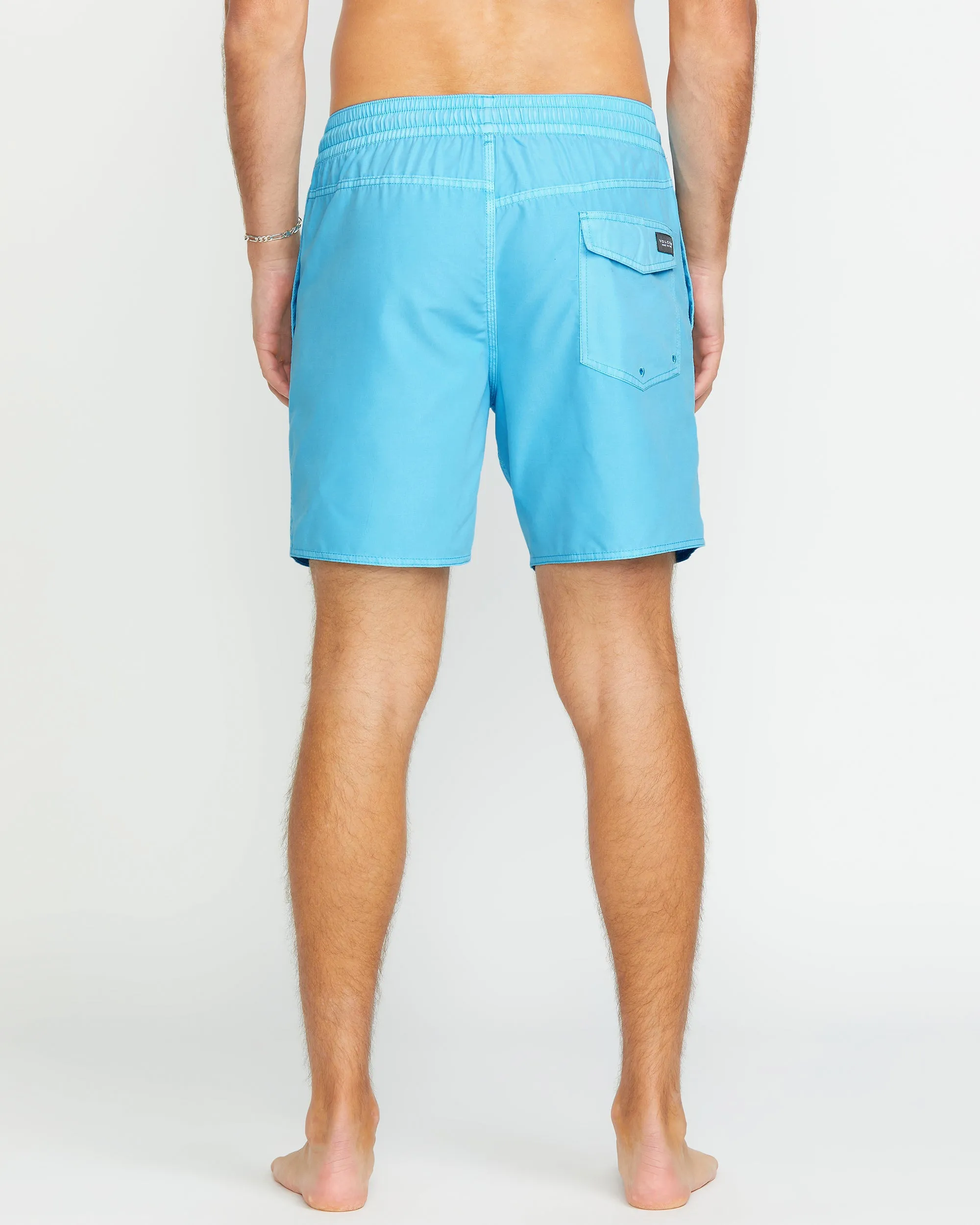 Center Trunk 17" Boardshort - RESIN BLUE