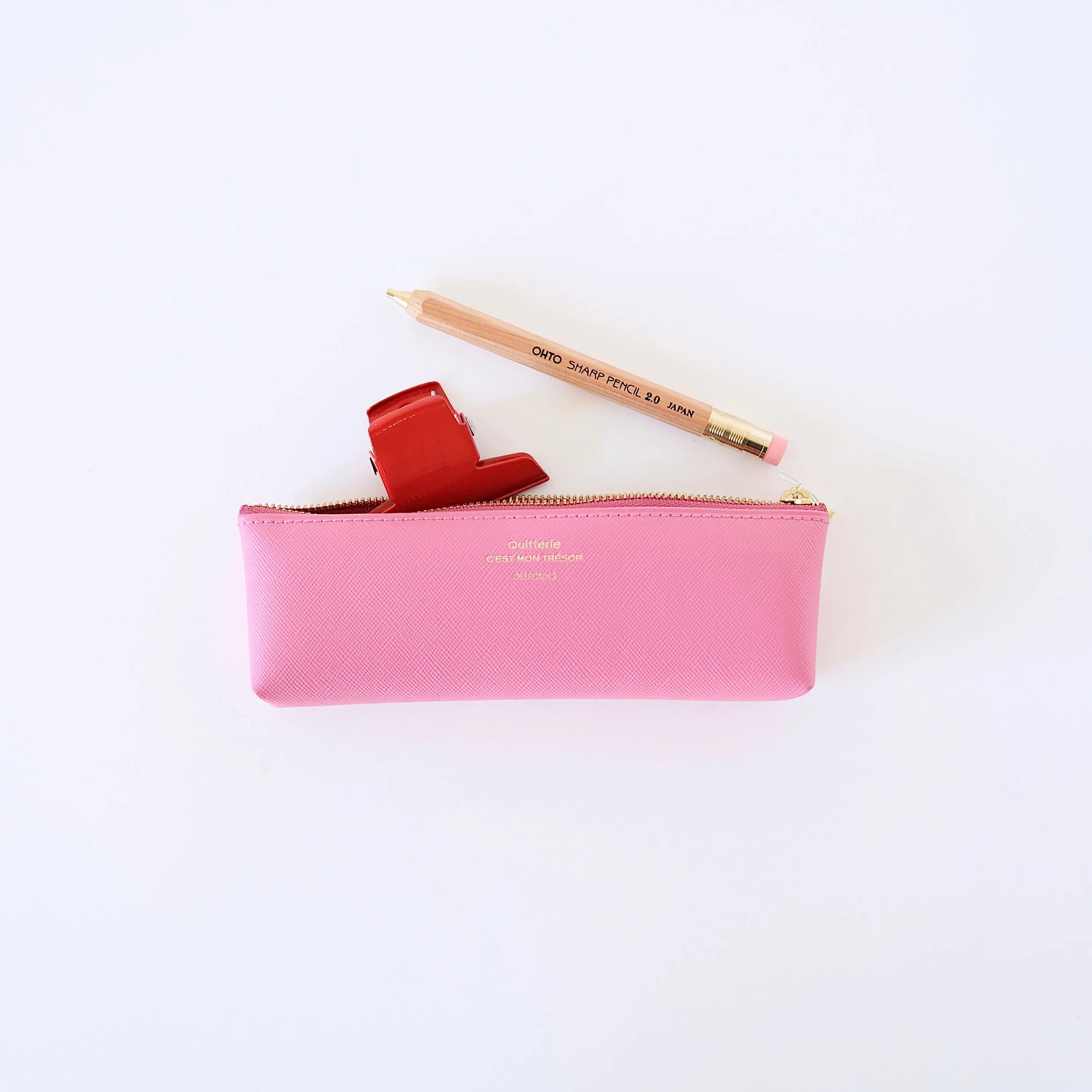 C'est Mon Tresor Pencil Case - Pink