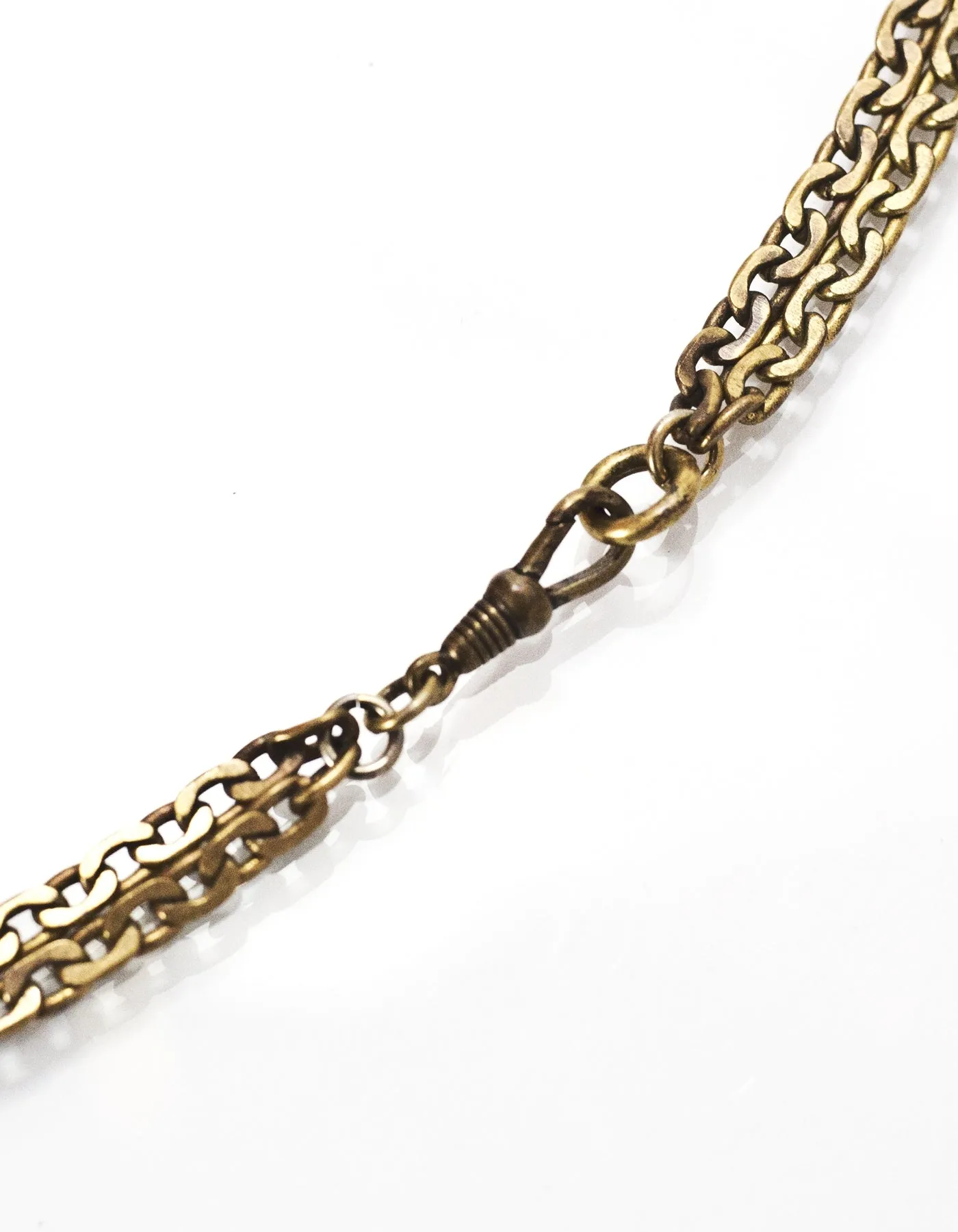 Chanel Vintage '84 Crystal & Faux Pearl Medallion Necklace