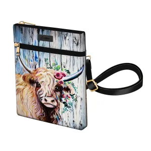 Charming Highland Cow Crossbody  Bag  Cozy Farmhouse Style On the Go