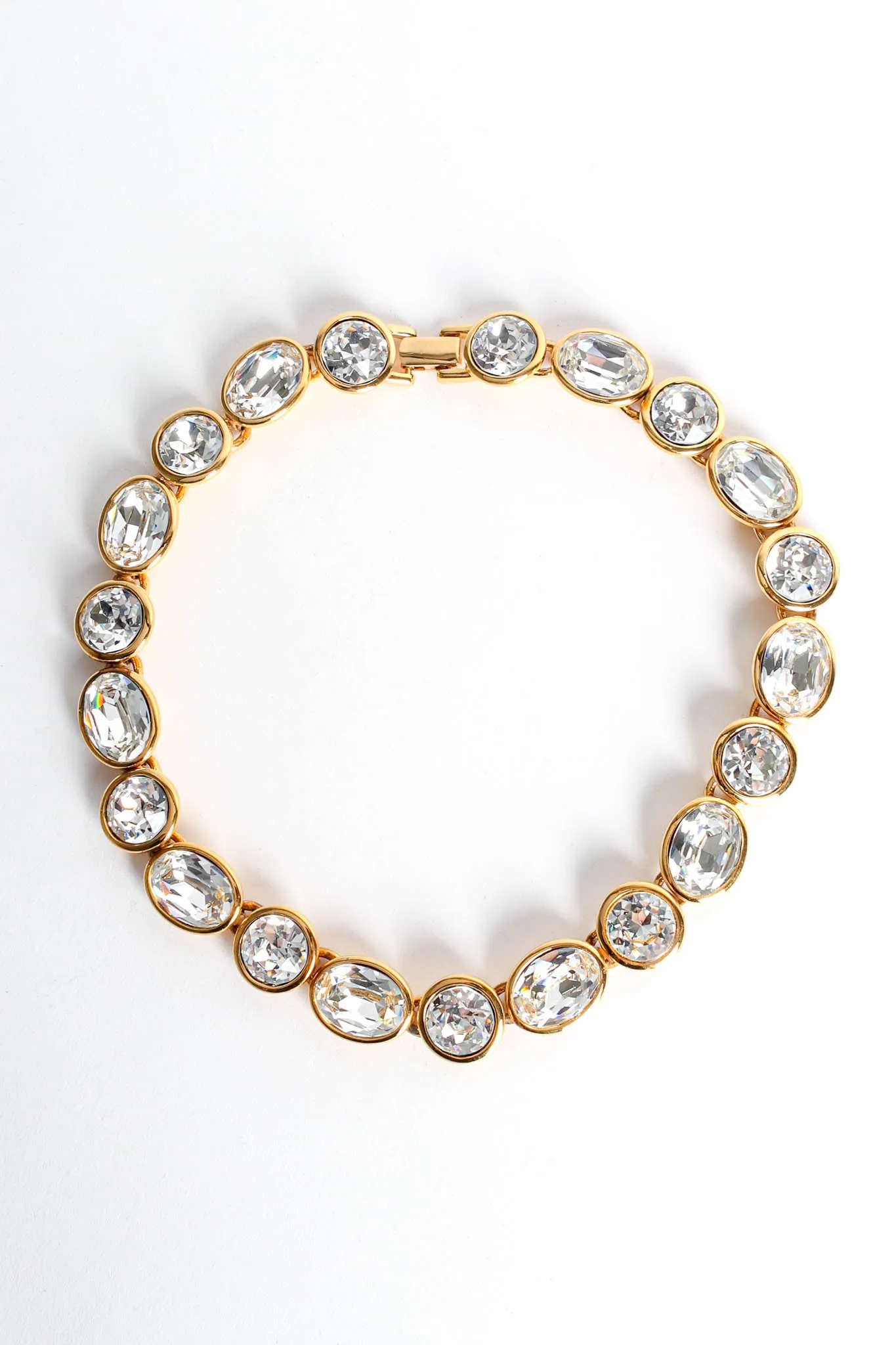 Chunky Cut Crystal Collar Necklace II