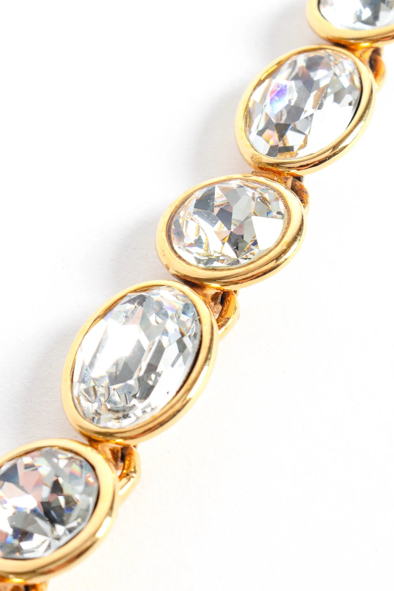Chunky Cut Crystal Collar Necklace II