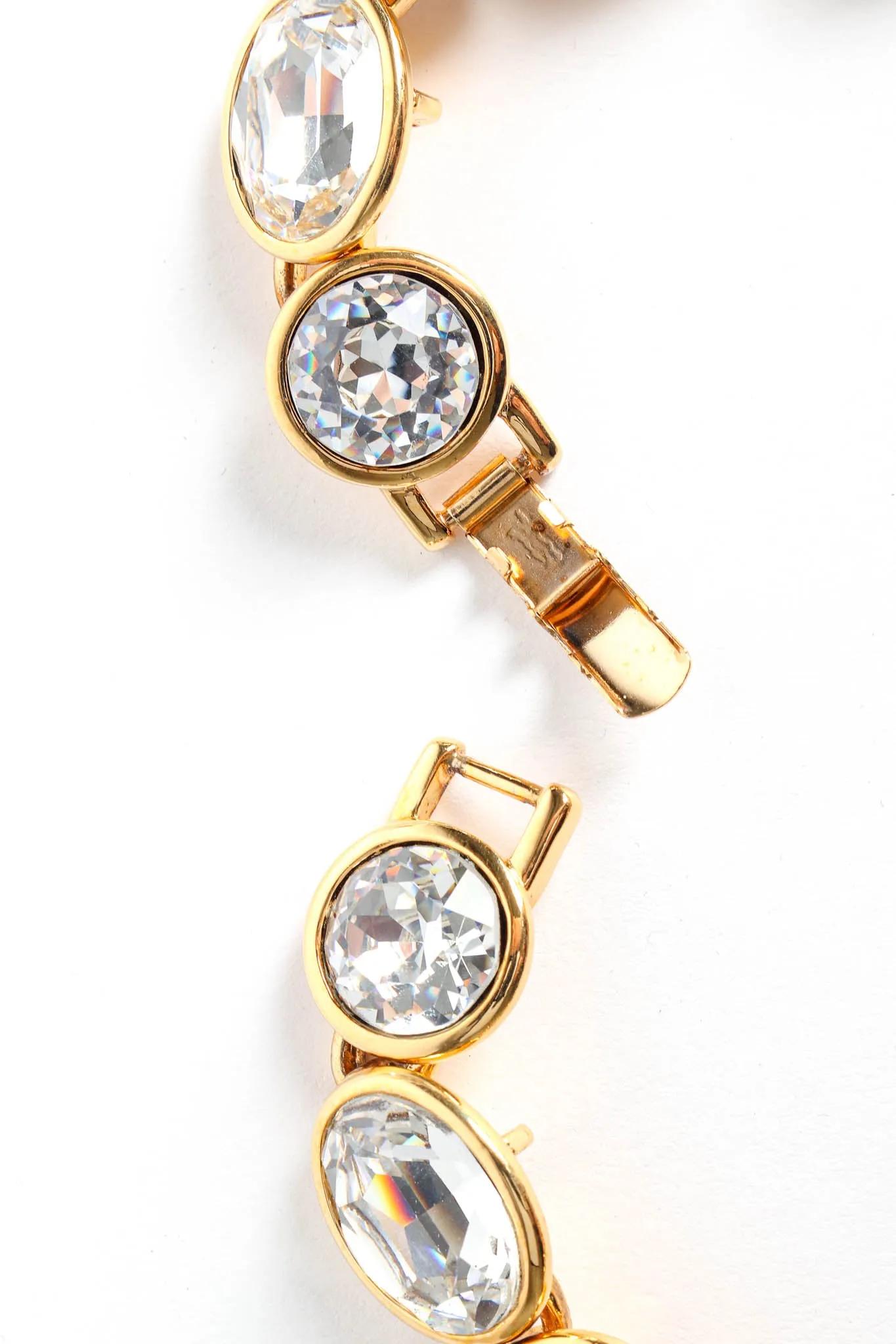 Chunky Cut Crystal Collar Necklace II