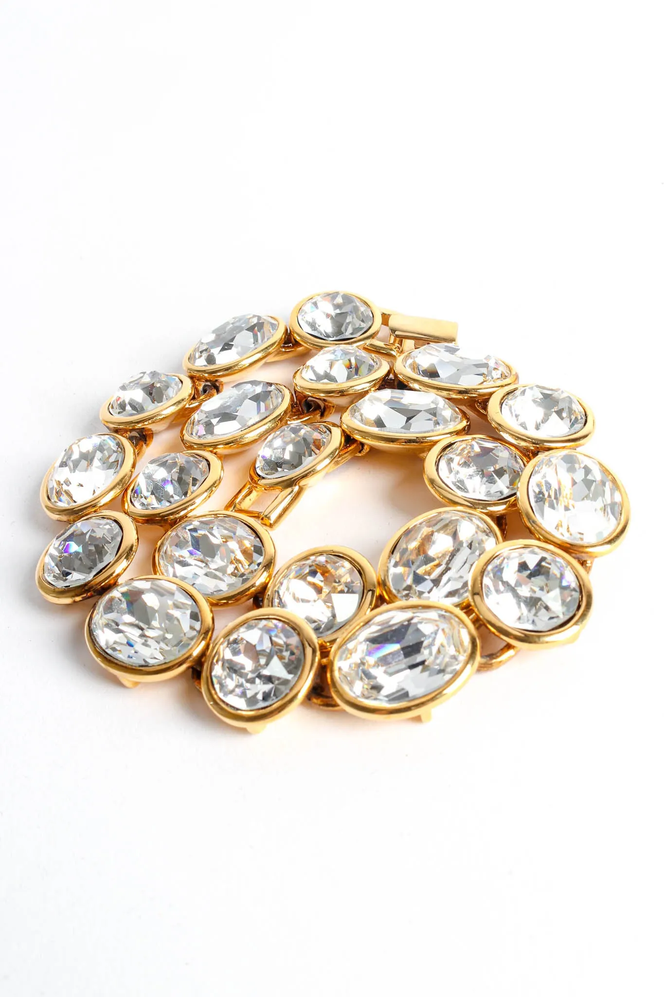 Chunky Cut Crystal Collar Necklace II