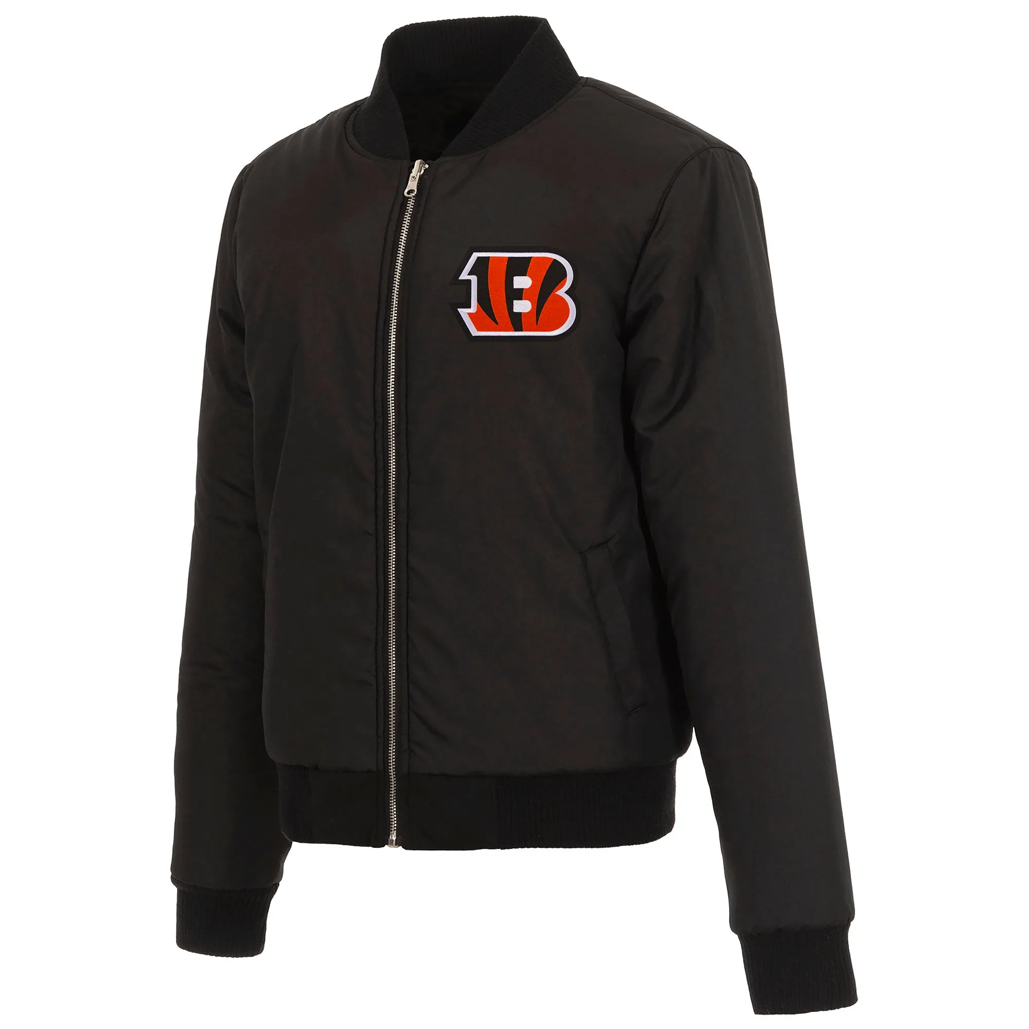 Cincinnati Bengals Ladies Reversible Fleece Jacket