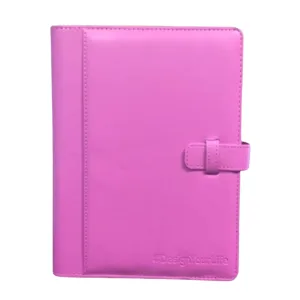 Classy Pink Vinyl Folio