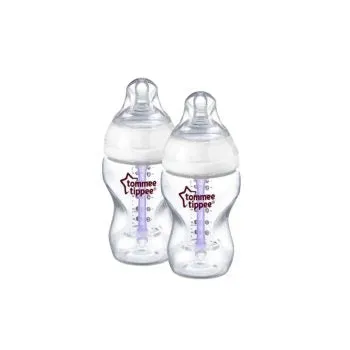Closer To Nature Advanced Anti Colic Bottles 260ml 0M  2 pack