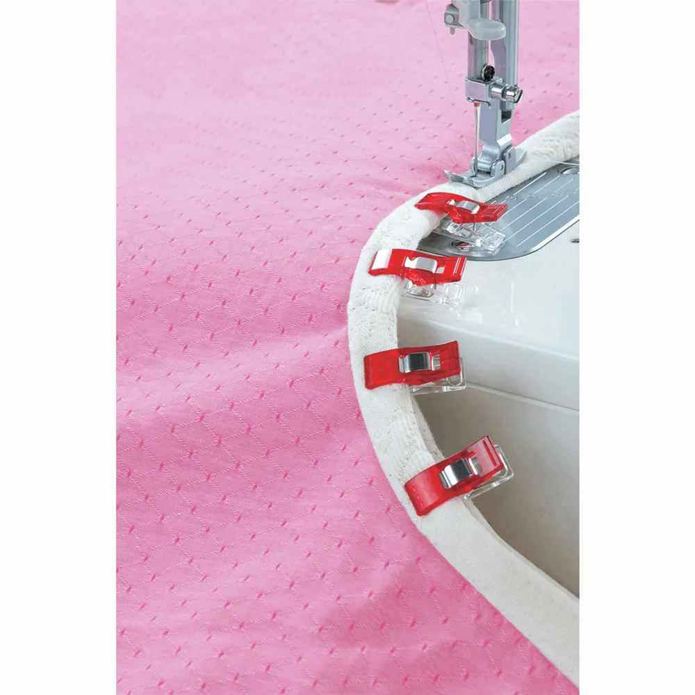 Clover Wonder Clips Red 1" x 3/8"