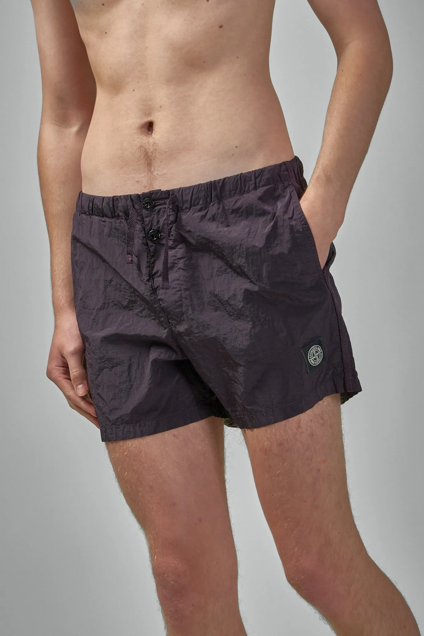 Crinkled Swim Shorts