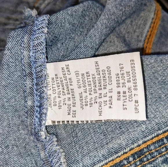 Cropped Blue Denim Jean Jacket