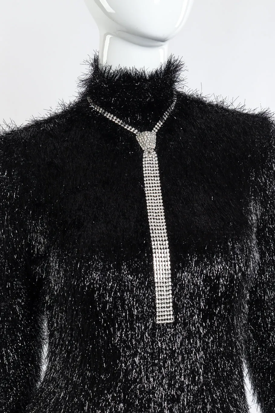 Crystal Necktie Necklace