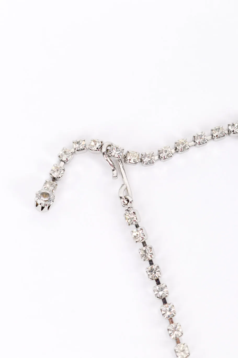 Crystal Necktie Necklace