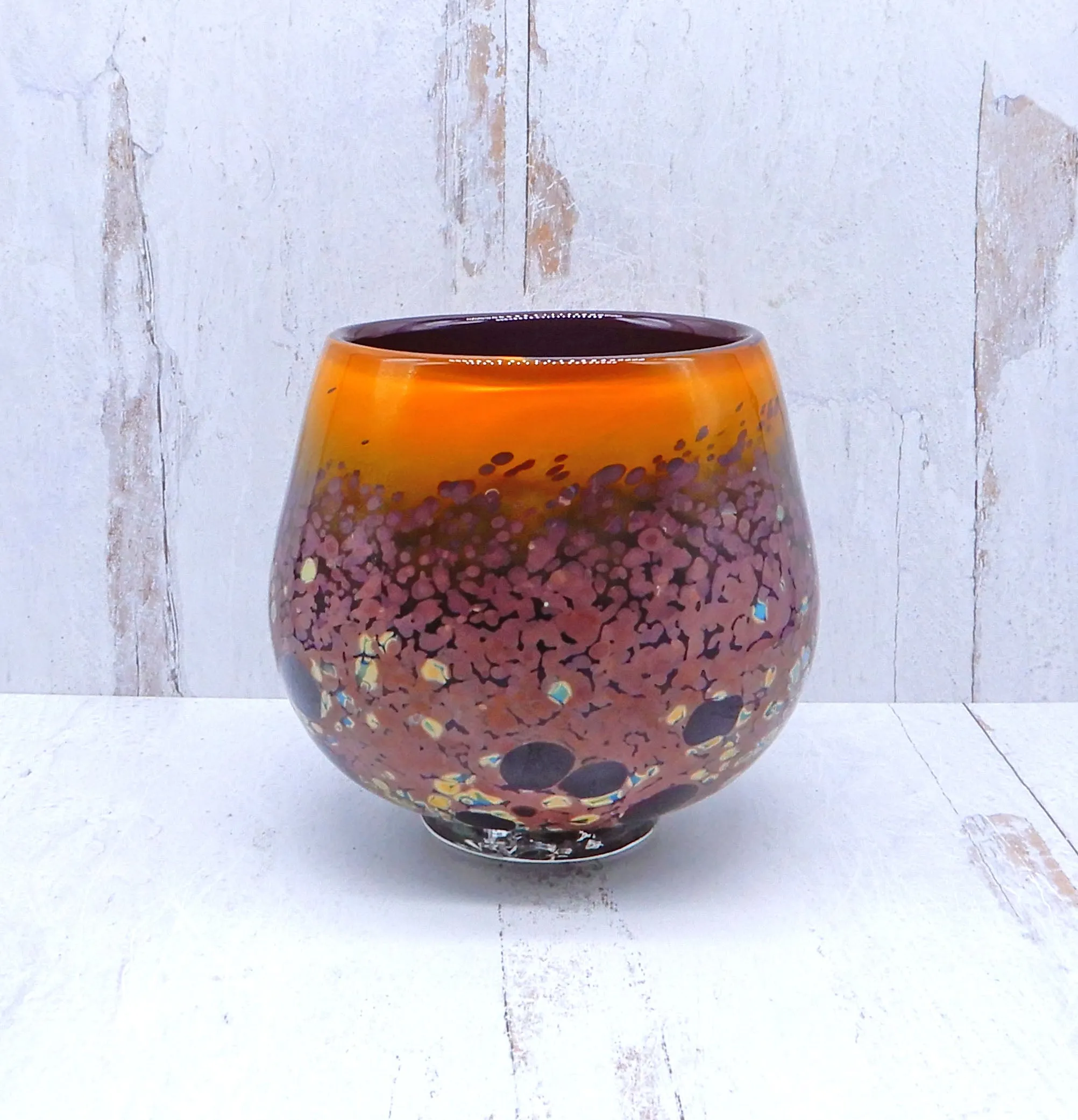 Curry/Dark Interior Bowl