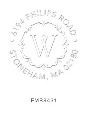 Custom Address Embosser 3431