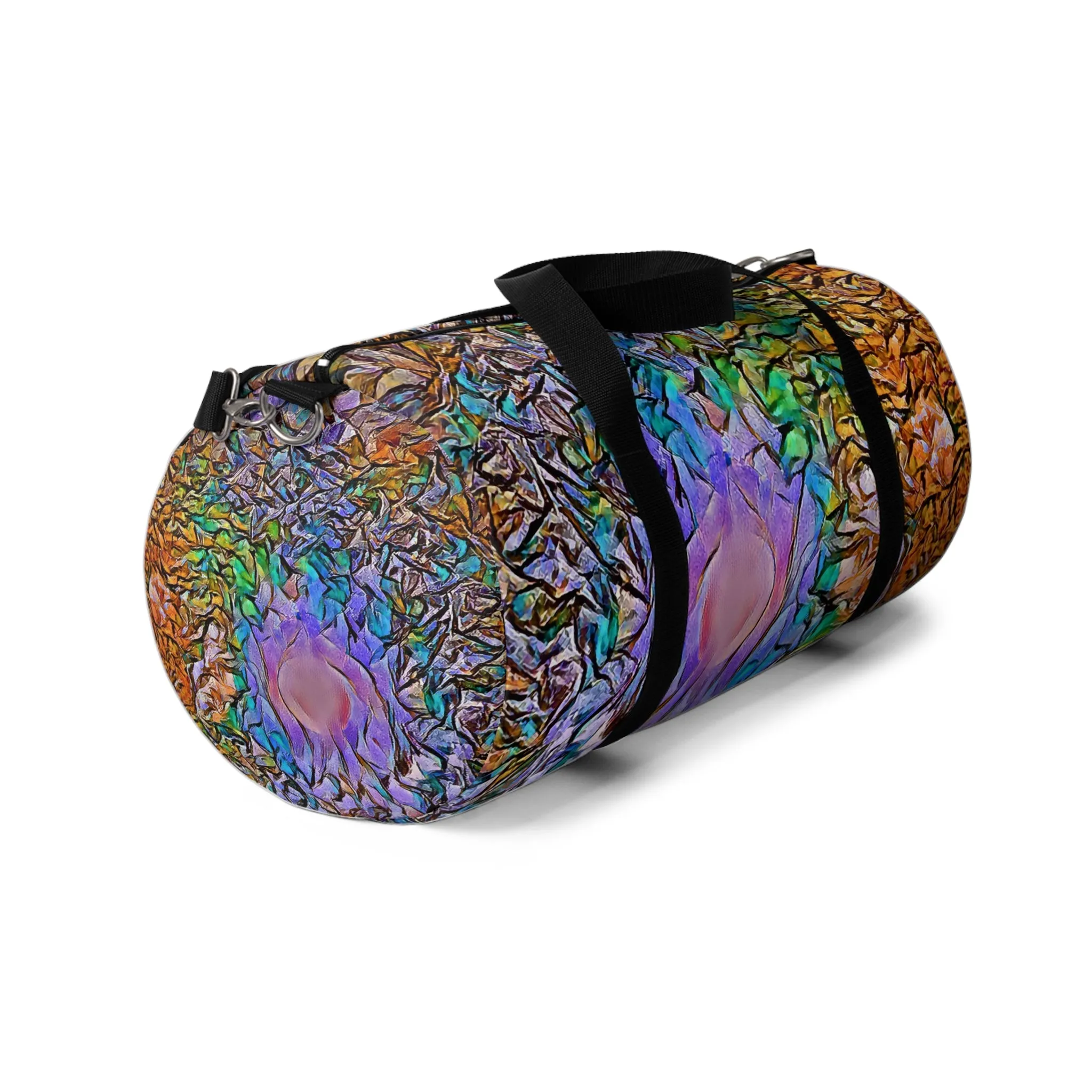 Custom Duffel Bag available in two sizes from the Night Sky Series at Intriguing Vistas