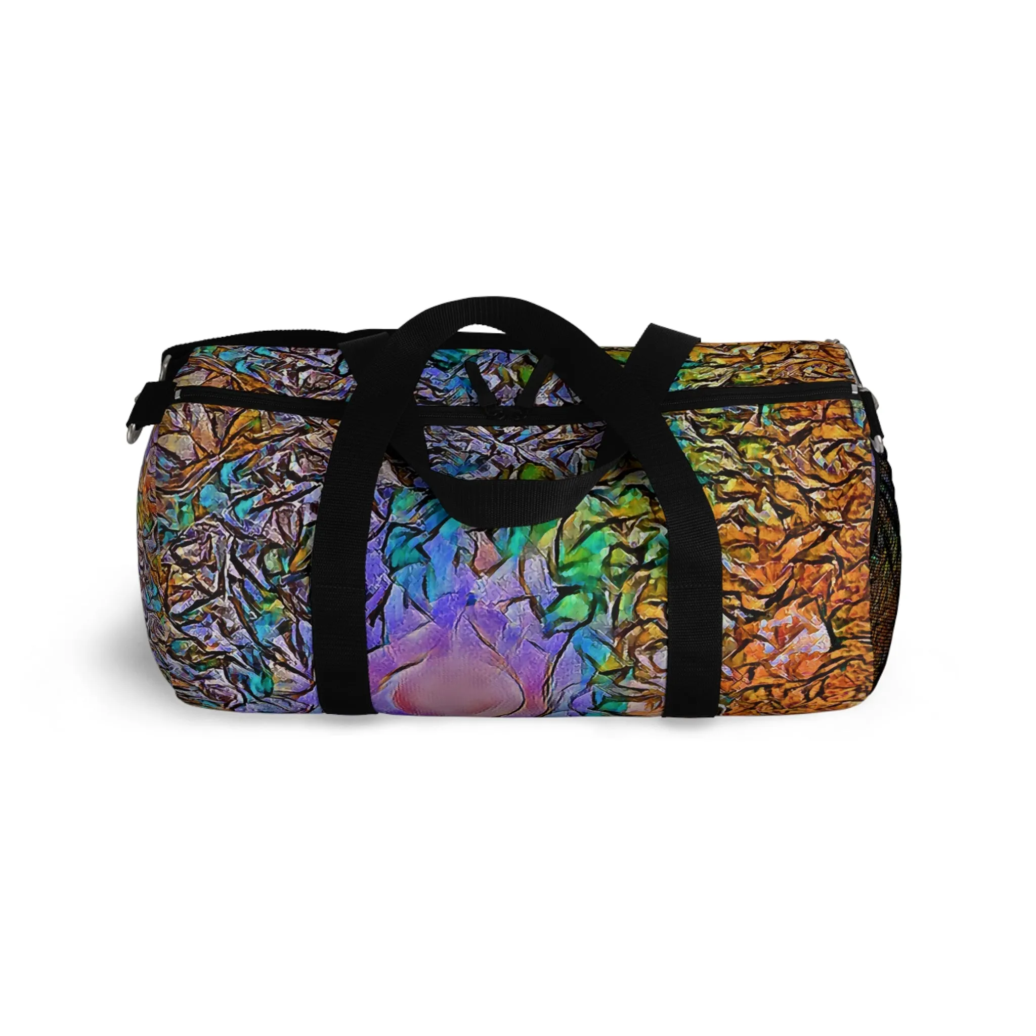 Custom Duffel Bag available in two sizes from the Night Sky Series at Intriguing Vistas