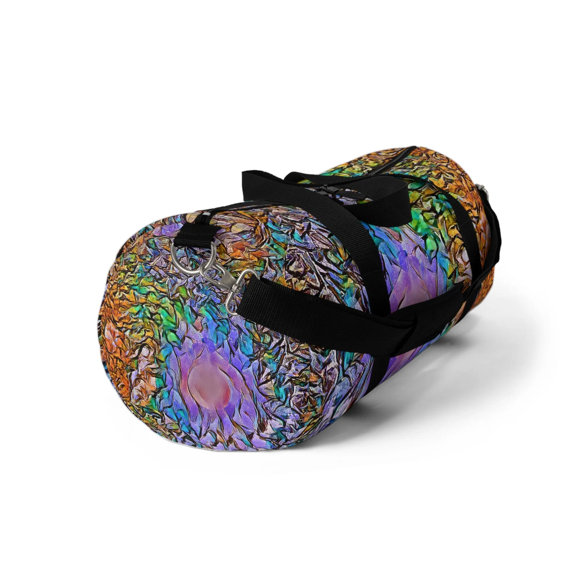 Custom Duffel Bag available in two sizes from the Night Sky Series at Intriguing Vistas